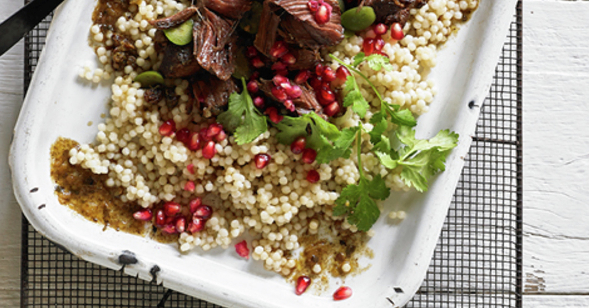 Moroccan Inspired Beef Cheeks with Preserved Lemon Yoghurt Recipe | myfoodbook